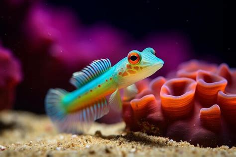  蝦虎魚，牠們會用鮮豔的顏色吸引異性，同時又擁有令人驚奇的偽裝能力！